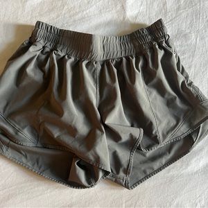 Women’s Lululemon Shorts - Size 8 (Tall) - Olive Green